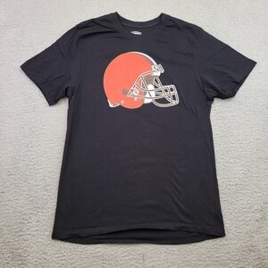 Cleveland Browns Shirt Mens Large Short Sleeve Crew Neck OTS‎ Football T-Shirt